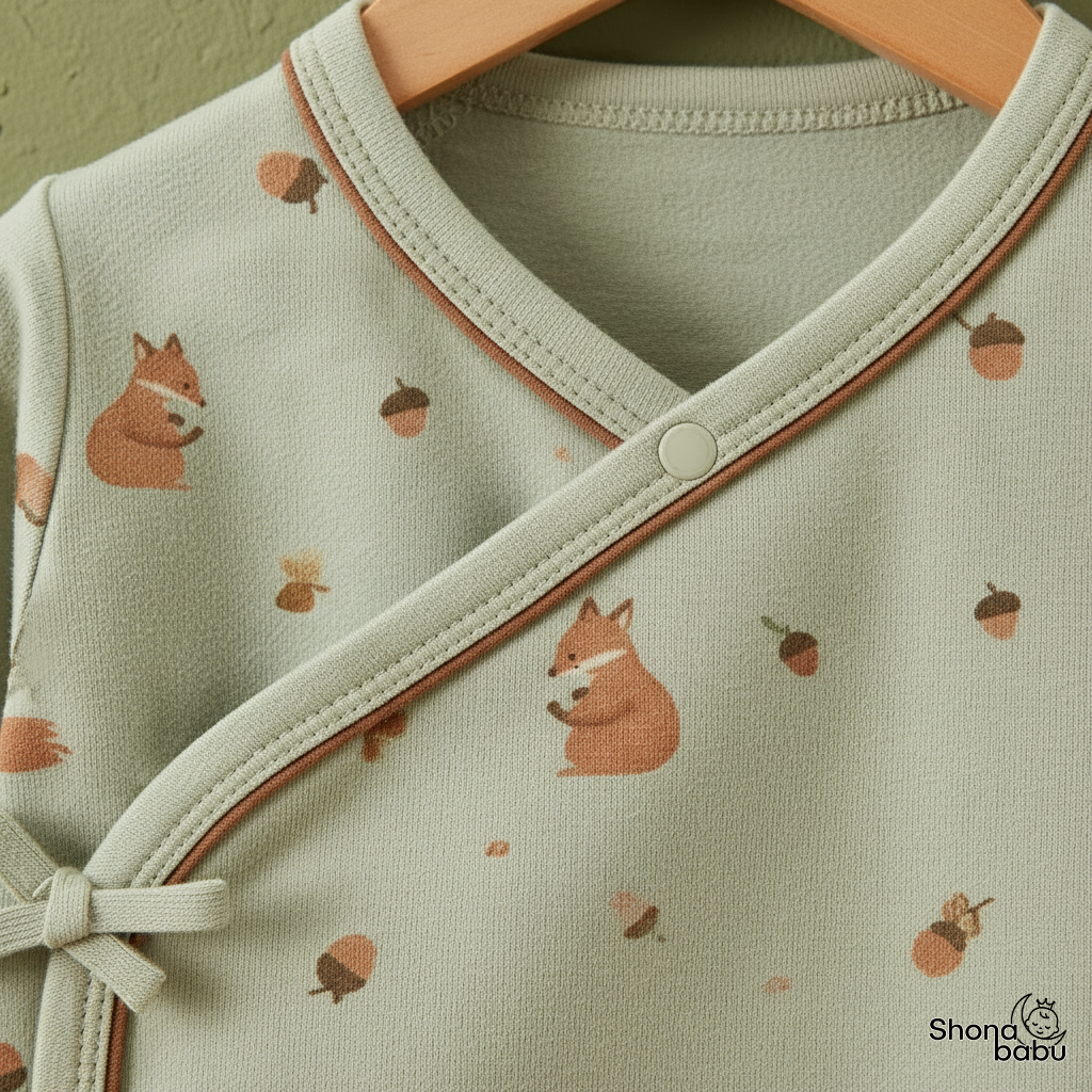 Little Gentleman Set: Organic Cotton Kimono Bodysuits (Set of 3)