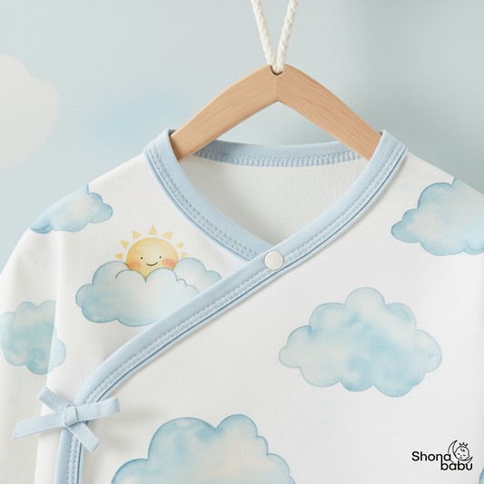 ☁️ Cloud Hug Wrap Bodysuit ☀️
