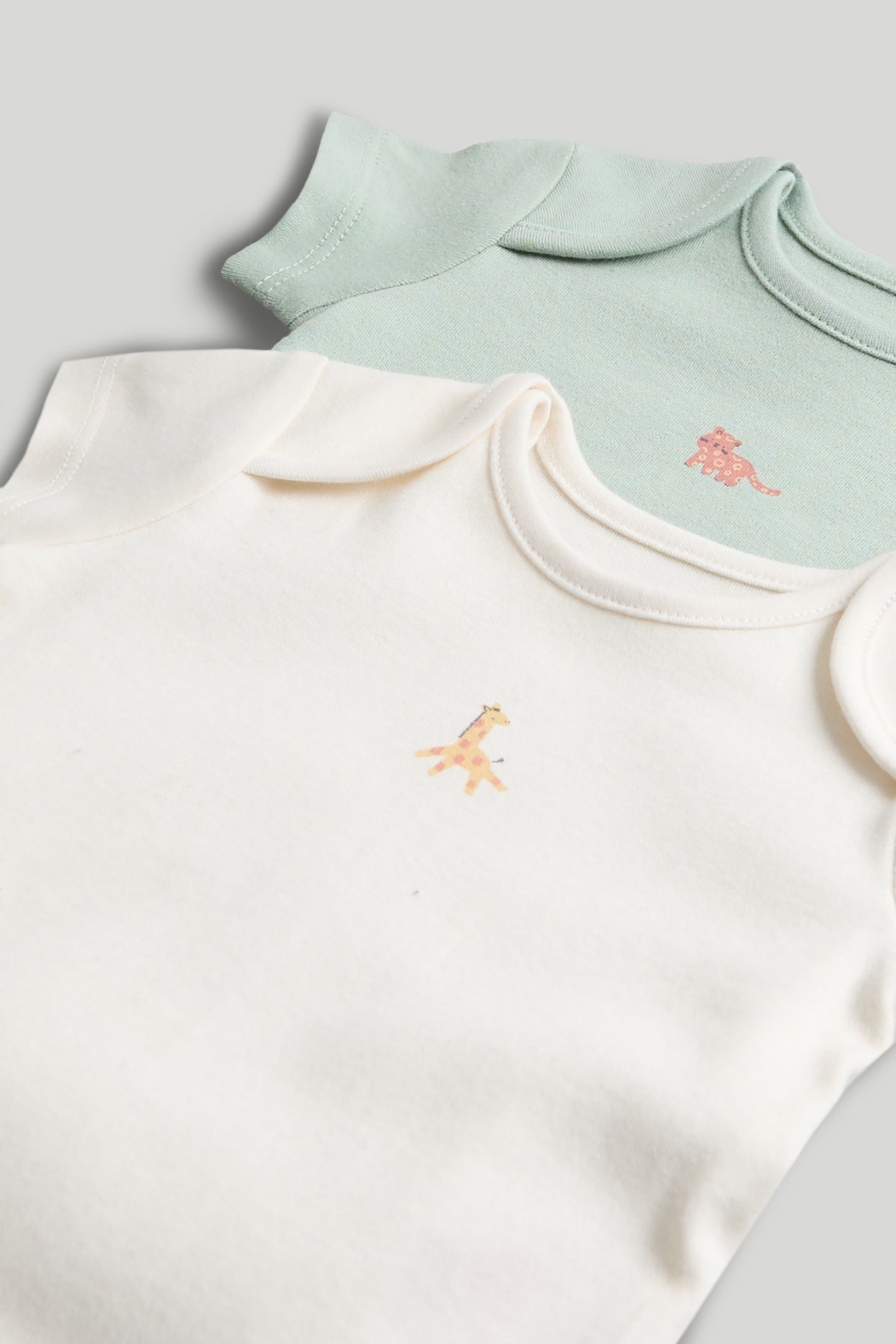 Unisex Baby Bodysuits – Pack of 5 (Neutral Essentials)