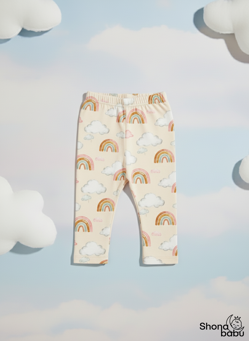 Premium Cotton Rainbow Baby Set – Soft Interlock Cotton PJs