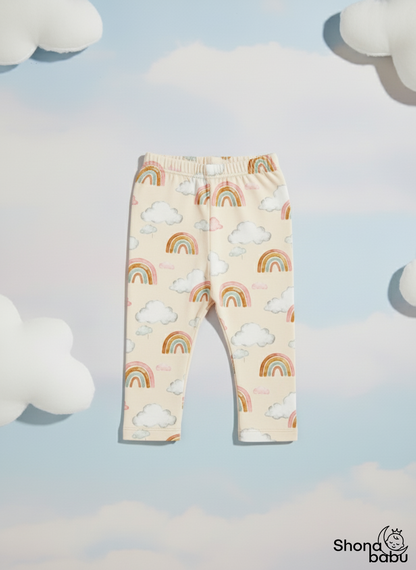 Premium Cotton Rainbow Baby Set – Soft Interlock Cotton PJs