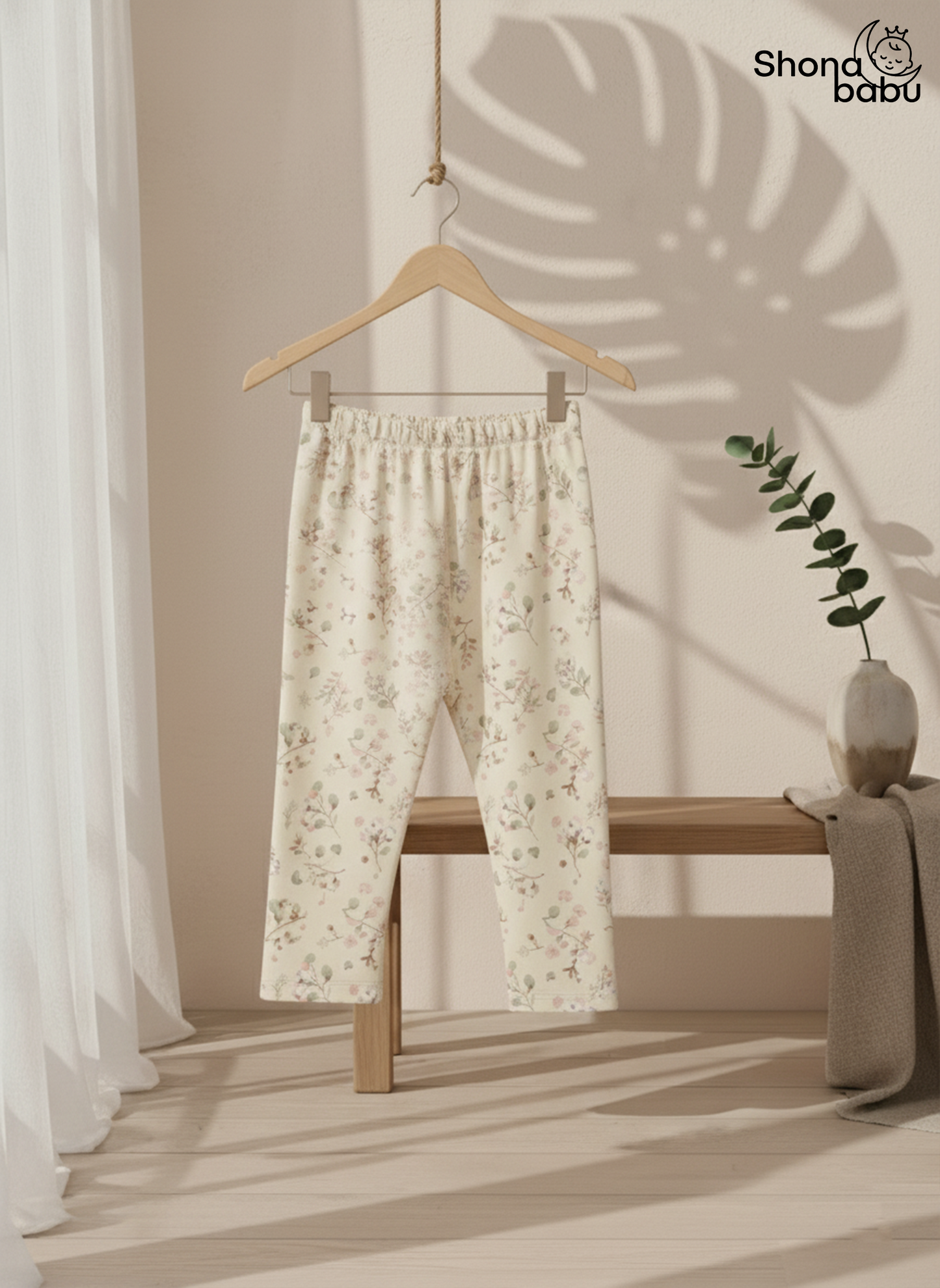 Organic Botanicals Baby Sleepwear Set – Premium 2-Piece Pajama set