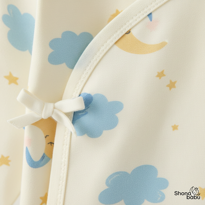 Celestial Dream Pack: Organic Cotton Kimono Bodysuits (Set of 3)