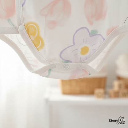 Sweetest Baby Collection : Organic Cotton Kimono Bodysuits (Set of 3)