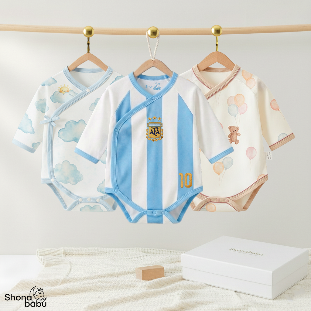 Argentina Baby Kimono Keepers (Set of 3)