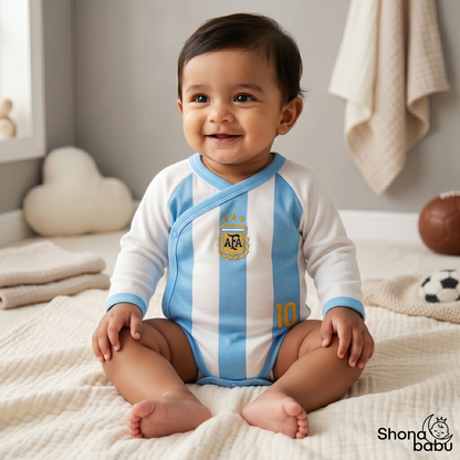 Argentina Premium Baby Kimono Bodysuit [PRE-ORDER]