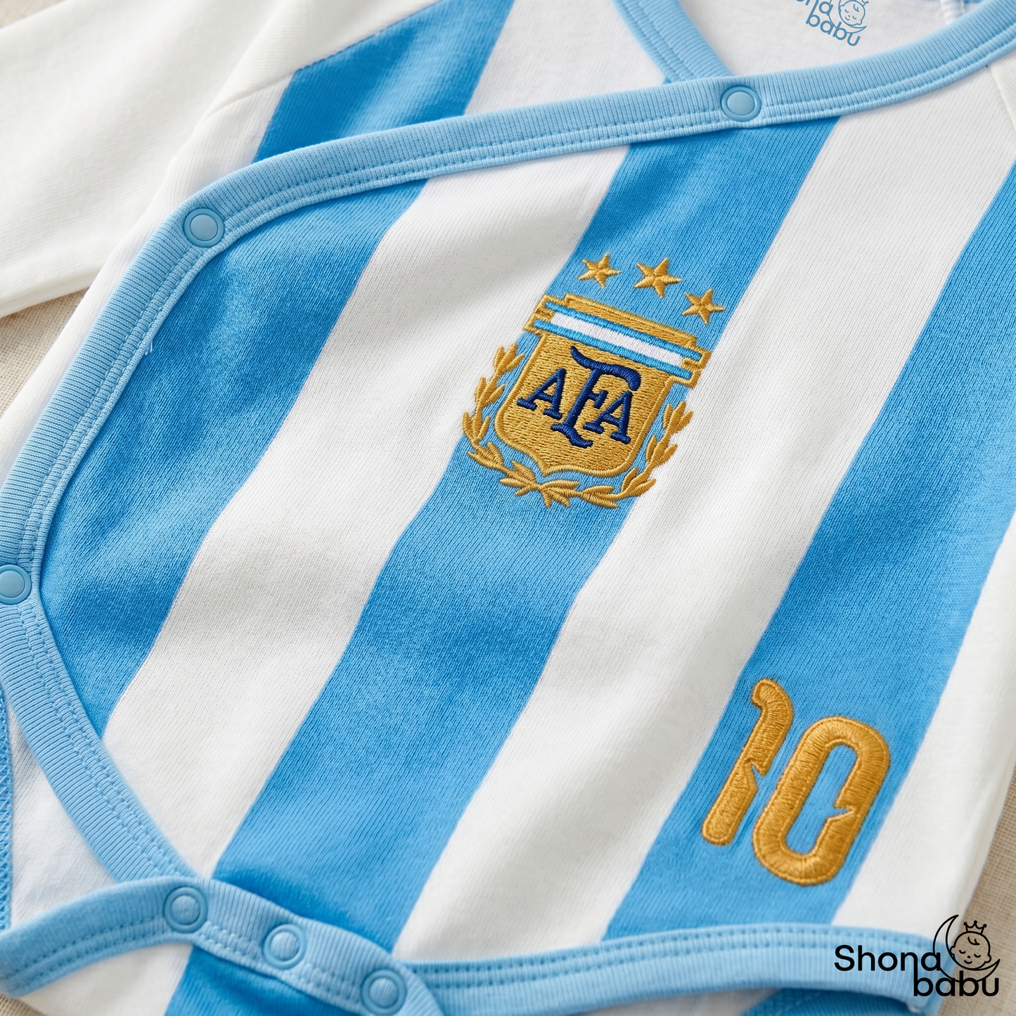 Argentina Premium Baby Kimono Bodysuit [PRE-ORDER]