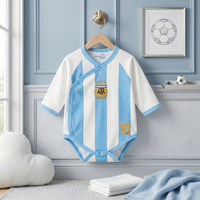 Argentina Premium Baby Kimono Bodysuit [PRE-ORDER]