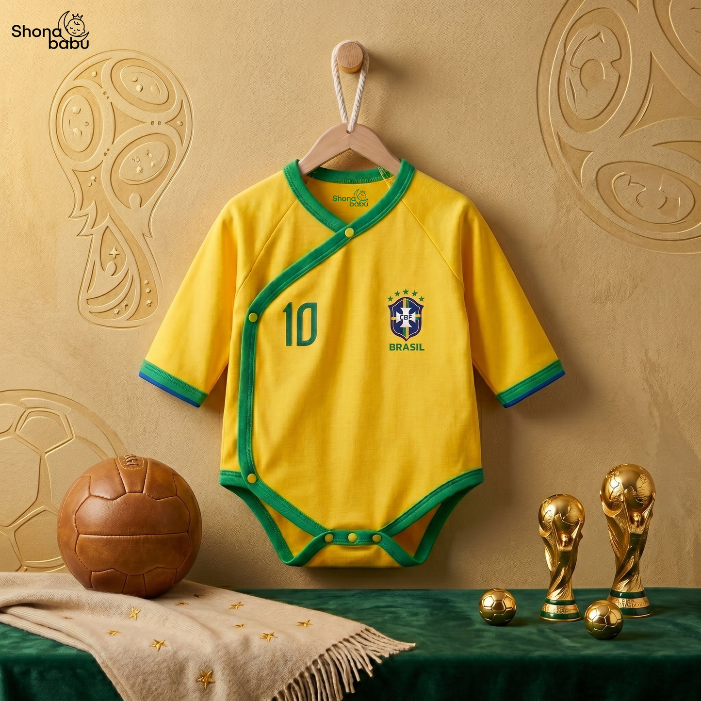 Brazil Premium Baby Kimono Bodysuit [PRE-ORDER]