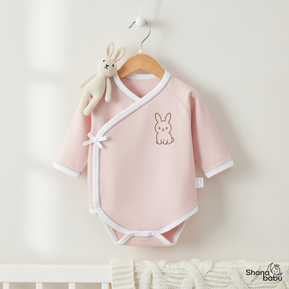 Newborn Comfort Collection : Organic Cotton Kimono Bodysuits (Set of 3)