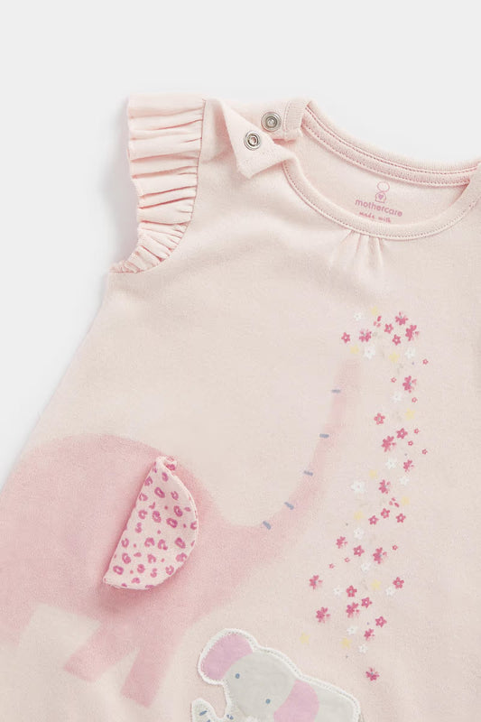 Baby Elephant Romper Dress - "Sweetest Dreams" Collection