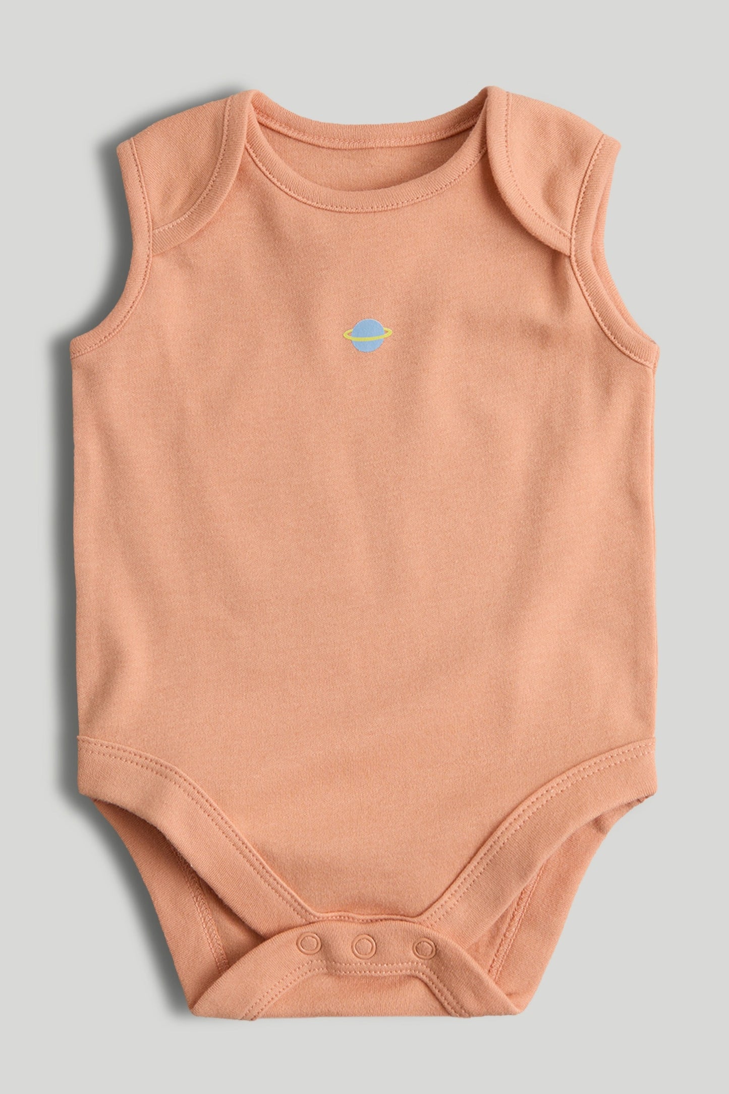Snuggle-Ready Unisex Sleeveless Bodysuits – Pack of 5
