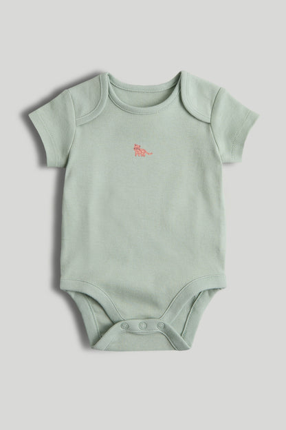 Unisex Baby Bodysuits – Pack of 5 (Neutral Essentials)