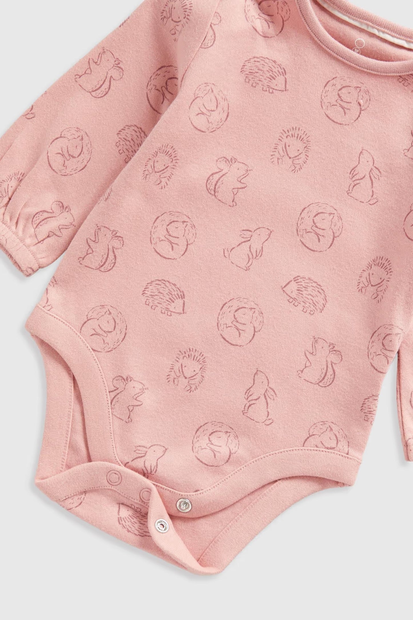 Premium Long Sleeve Bodysuits - "Woodland Friends" 3-Pack