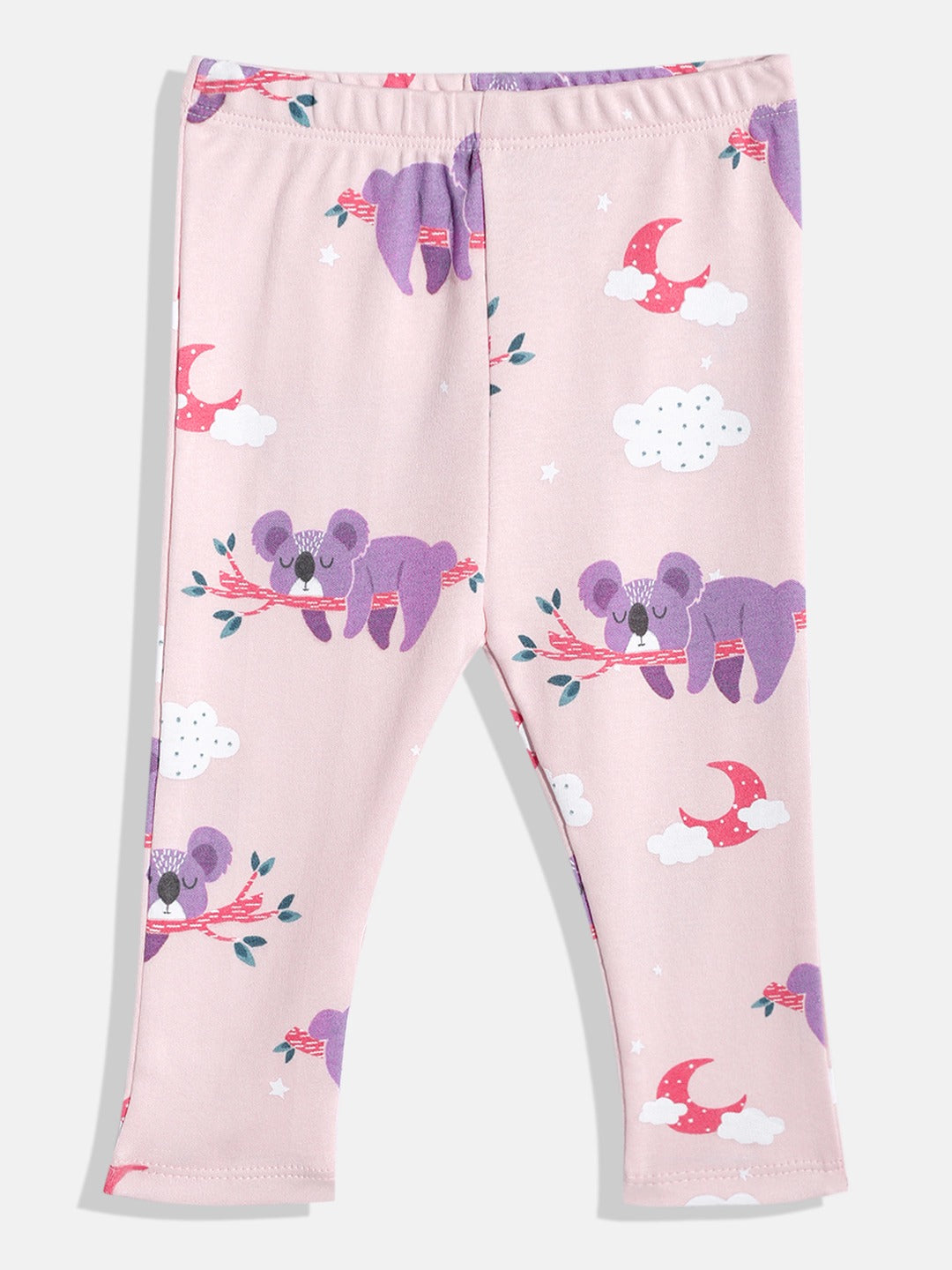 Unisex Baby Pyjama Set – 2-Piece Cotton Sleepwear with Koala Animal Print