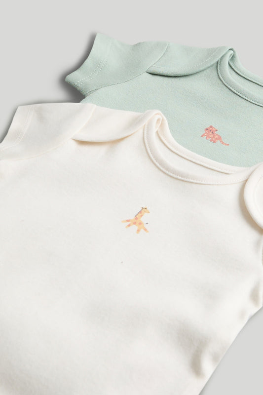 Unisex Baby Bodysuits – Pack of 5 (Neutral Essentials)